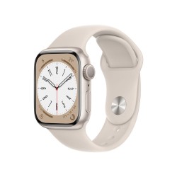Besoin d’une nouvelle Apple Watch Series 8 GPS 41 mm - Boîtier Aluminium Argent - Bracelet Sport Argent - payez la en plusieu...