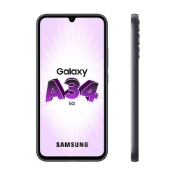 Smartphone Samsung Galaxy A34 5G 128 Go Noir en paiement plusieurs fois sur Wedealee.com