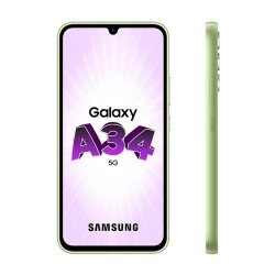 Smartphone Samsung Galaxy A34 5G 128 Go Vert en paiement plusieurs fois sur Wedealee.com
