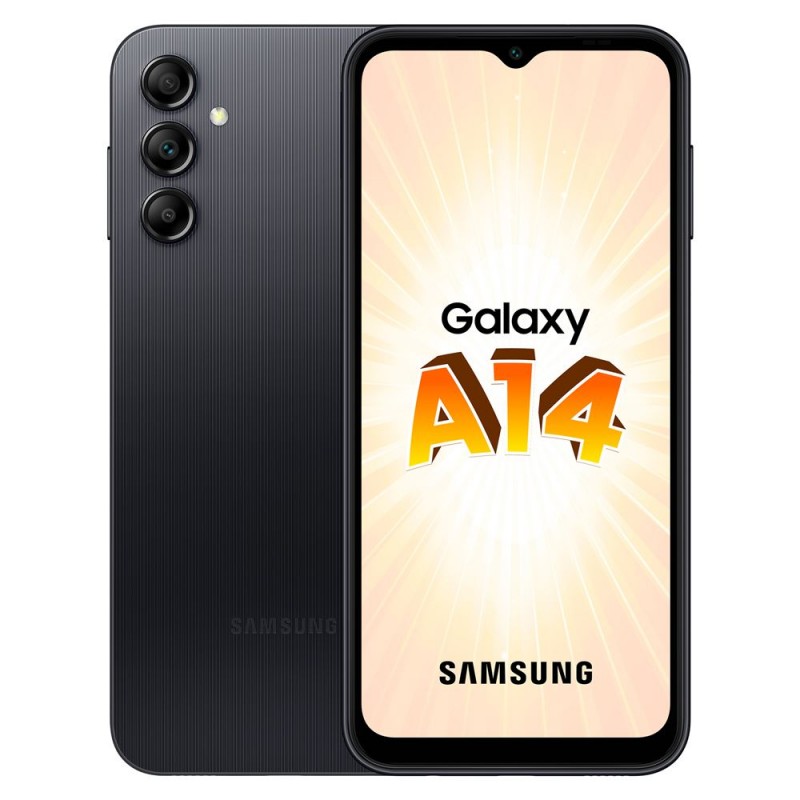 Smartphone Samsung Galaxy A14 64 Go Noir en paiement plusieurs fois sur Wedealee.com