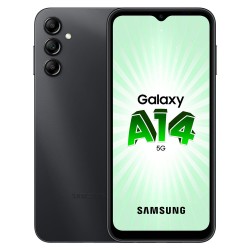 Smartphone Samsung Galaxy A14 5G 64 Go Noir en paiement plusieurs fois sur Wedealee.com