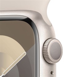 Besoin d’une nouvelle Apple Watch Series 9 GPS 41 mm - Boîtier Aluminium Stellaire - Bracelet Sport Stellaire S/M - payez la ...