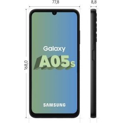Smartphone Samsung Galaxy A05s 64 Go Noir en paiement plusieurs fois sur Wedealee.com