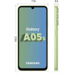 Smartphone Samsung Galaxy A05s 64 Go Vert en paiement plusieurs fois sur Wedealee.com