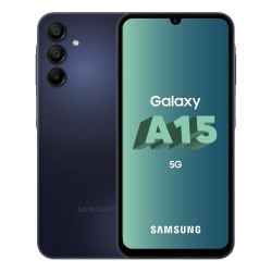 Smartphone Samsung Galaxy A15 5G 128 Go Noir en paiement plusieurs fois sur Wedealee.com