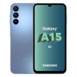 Smartphone Samsung Galaxy A15 5G 128 Go Bleu en paiement plusieurs fois sur Wedealee.com