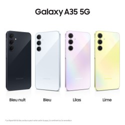 Smartphone Samsung Galaxy A35 5G 128 Go Noir en paiement plusieurs fois sur Wedealee.com