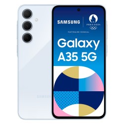 Smartphone Samsung Galaxy A35 5G 128 Go Bleu en paiement plusieurs fois sur Wedealee.com