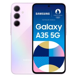 Smartphone Samsung Galaxy A35 5G 256 Go Violet en paiement plusieurs fois sur Wedealee.com