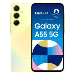 Smartphone Samsung Galaxy A55 5G 128 Go Jaune en paiement plusieurs fois sur Wedealee.com