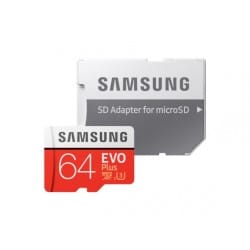 Acheter Carte mémoire Samsung MicroSD 64 Go en plusieurs fois ou 24 fois - garantie 2 ans