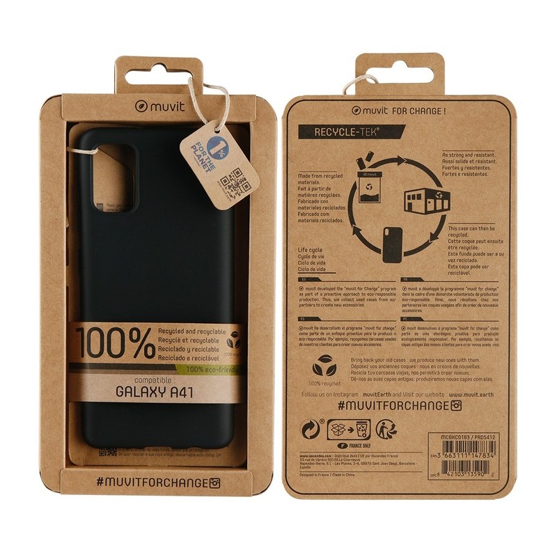 Acheter Coque écoresponsable Galaxy A41 Recycle-Tek en plusieurs fois ou 36 fois - garantie 2 ans