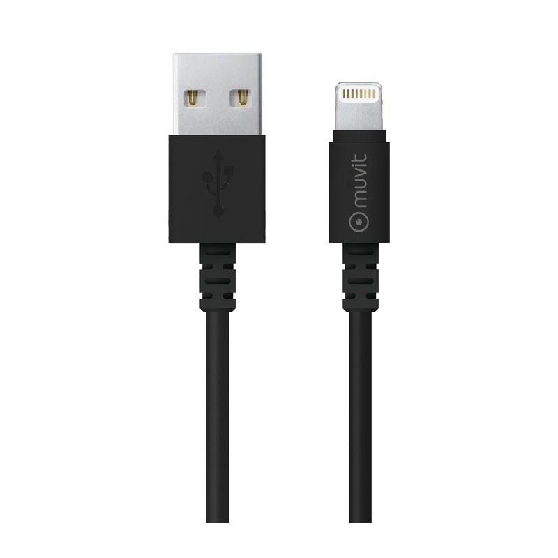Acheter Câble 2m Lightning / USB Muvit compatible Apple en plusieurs fois ou 24 fois - garantie 2 ans