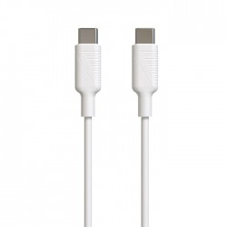 Acheter Câble 3m USB Type C / USB Type C - Muvit blanc en plusieurs fois ou 24 fois - garantie 2 ans