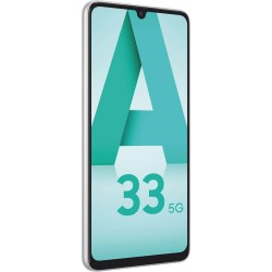 Smartphone Samsung Galaxy A33 5G 128 Go Blanc en paiement plusieurs fois sur Wedealee.com